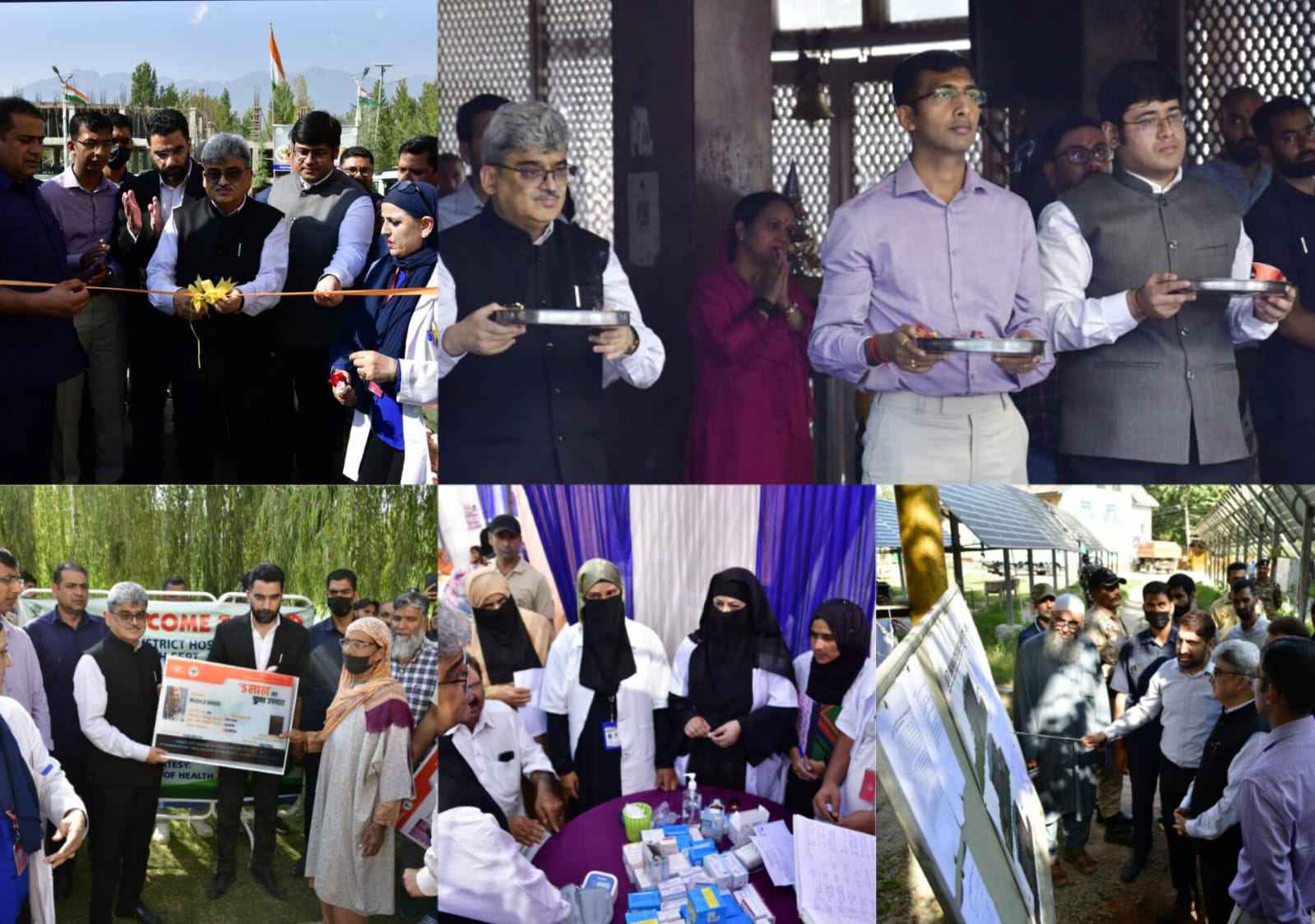 CS inaugurates Mega Health Camp at Ganderbal under SewaParv