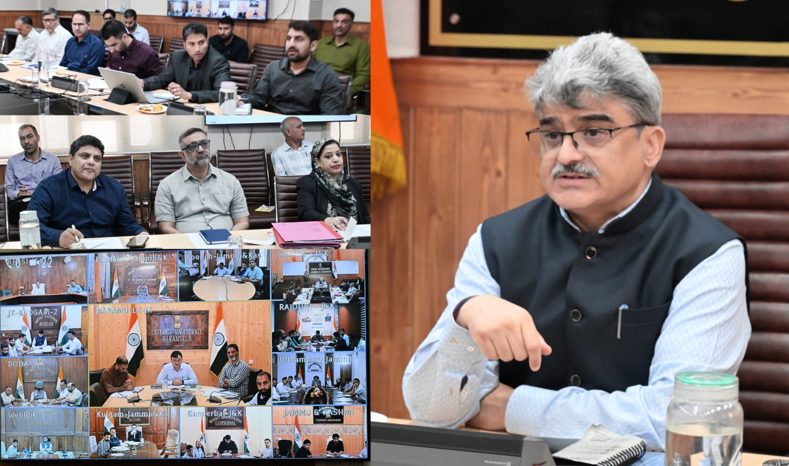 Chief Secy reviews implementation of tribal upliftment programs across J&K