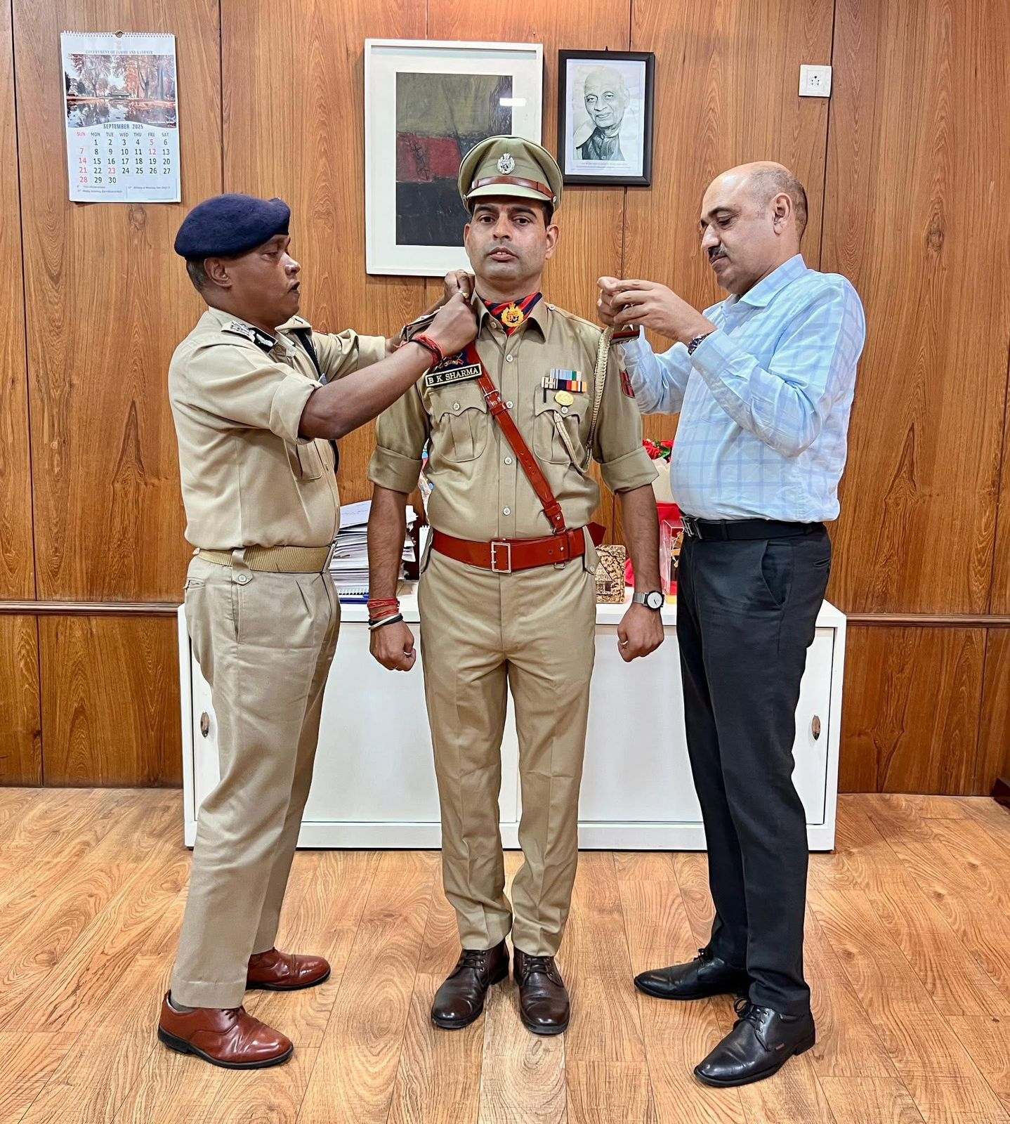 Pipping Ceremony held at Zonal Police Headquarter Jammu