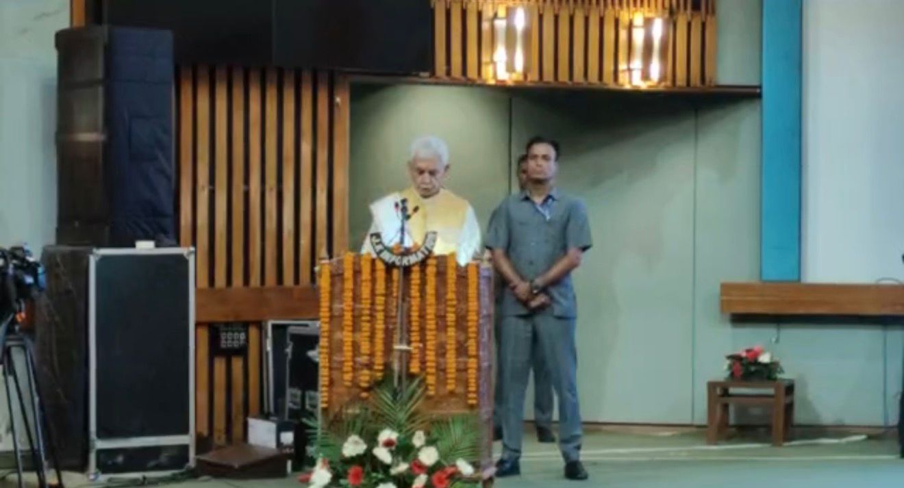 Youth Must Fulfill Gandhi’s Dream of Peaceful J&K: LG Manoj Sinha Youth Must Fulfill Gandhi’s Dream of Peaceful J&K: LG Manoj Sinha