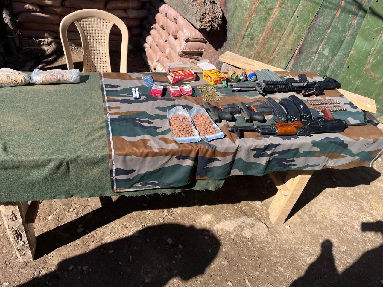 Two Terrorists Killed as Army Foils Infiltration Attempt Along LoC in Keran Sector, Arms, Ammunition Recovered