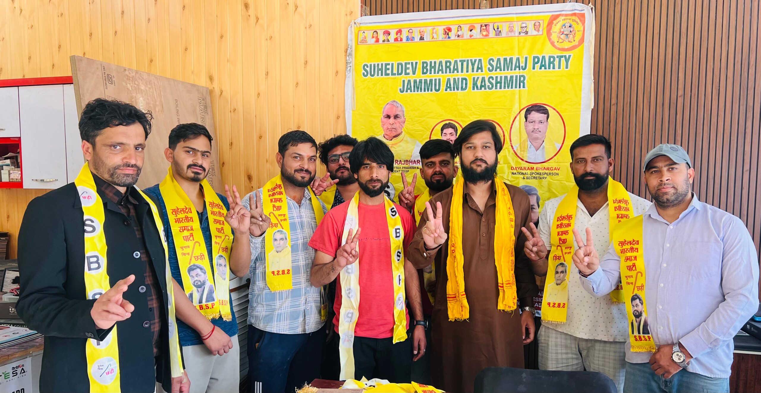 Several Prominent Businessmen Join Suheldev Bharatiya Samaj Party (SBSP) in Jammu