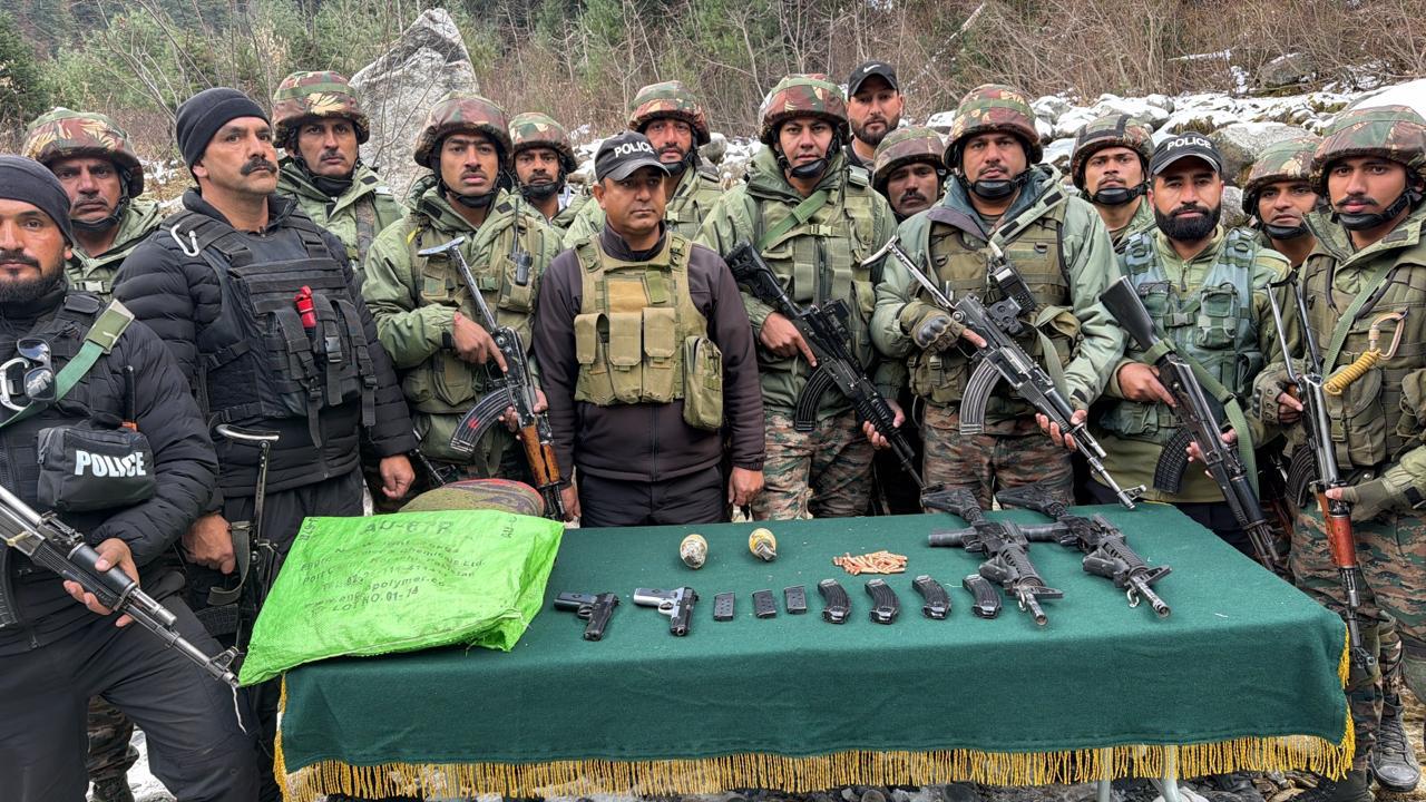 Security Forces Bust Terror Hideout Near LoC in Nowgam Sector